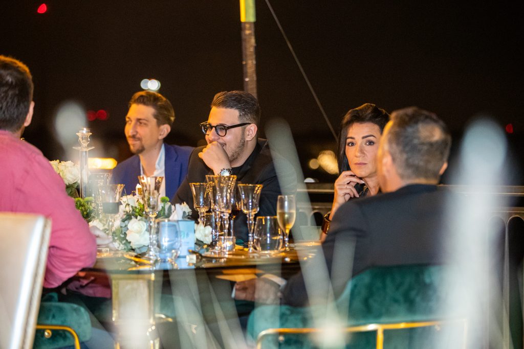 Gala Dinner with top affiliates in Dubai