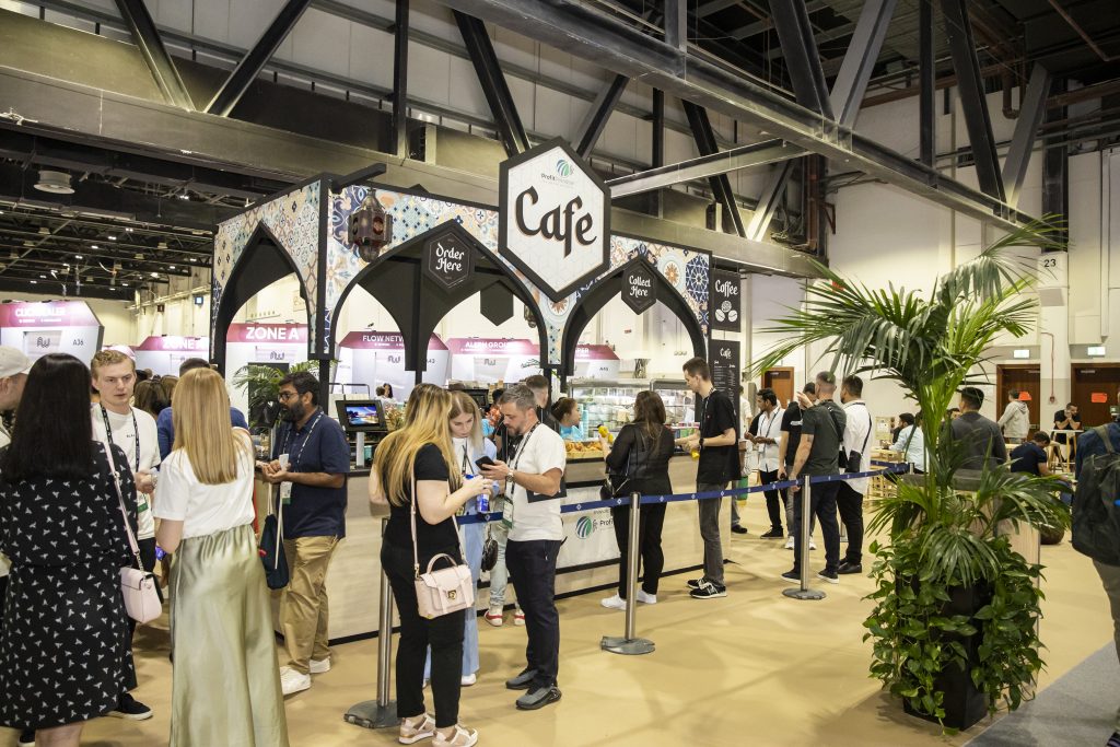 Café zone sponsored by Profit Paradise